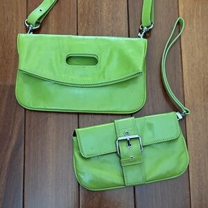 Kenneth Cole Lime Green Women's Handbag Set